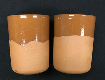 GLAZED CLAY - Vaso de Cana Half Cup (250 ml)