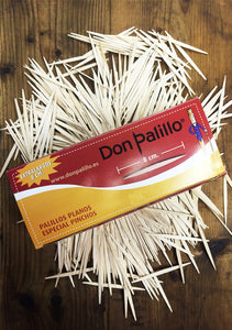 DON PALILLO - Palillo Pintxo Toothpicks (8 cm)