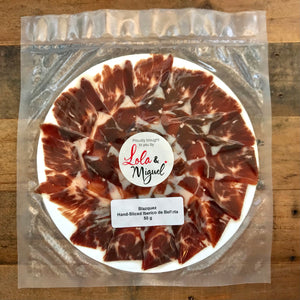 LOLA AND MIGUEL - Miguel's Hand-Sliced Iberico de Bellota - 48 Month (50g)